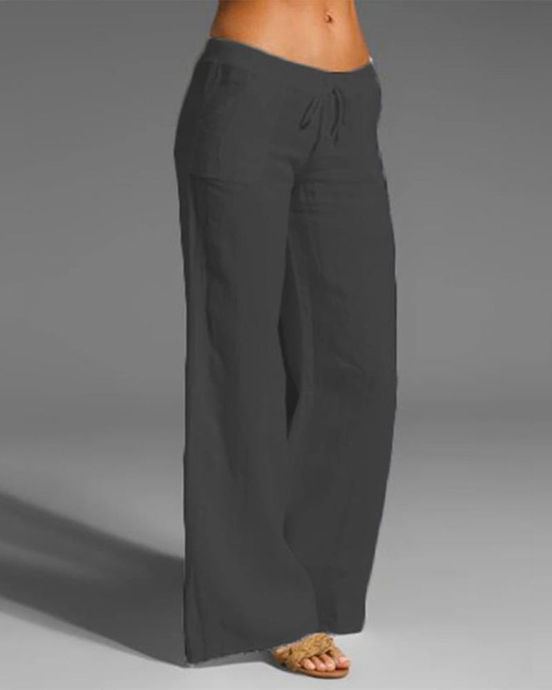 Eudora | Damen Hose mit weitem Bein