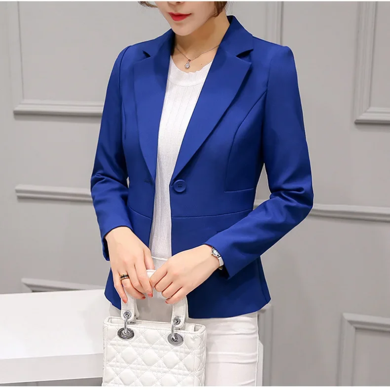 Stilvoller Damen-Blazer mit Knöchel-Knopf-Verschluss