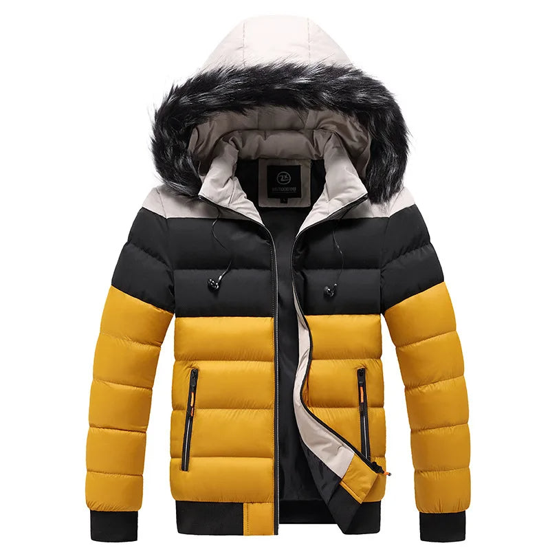 Blake – thermo-winterjacke mit fellkapuze