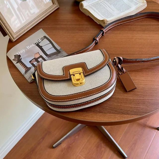 Vintage Crossbody Satteltasche