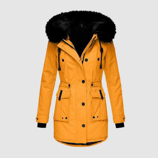 Emilin | Damen Warme Winter Parka | Kapuze