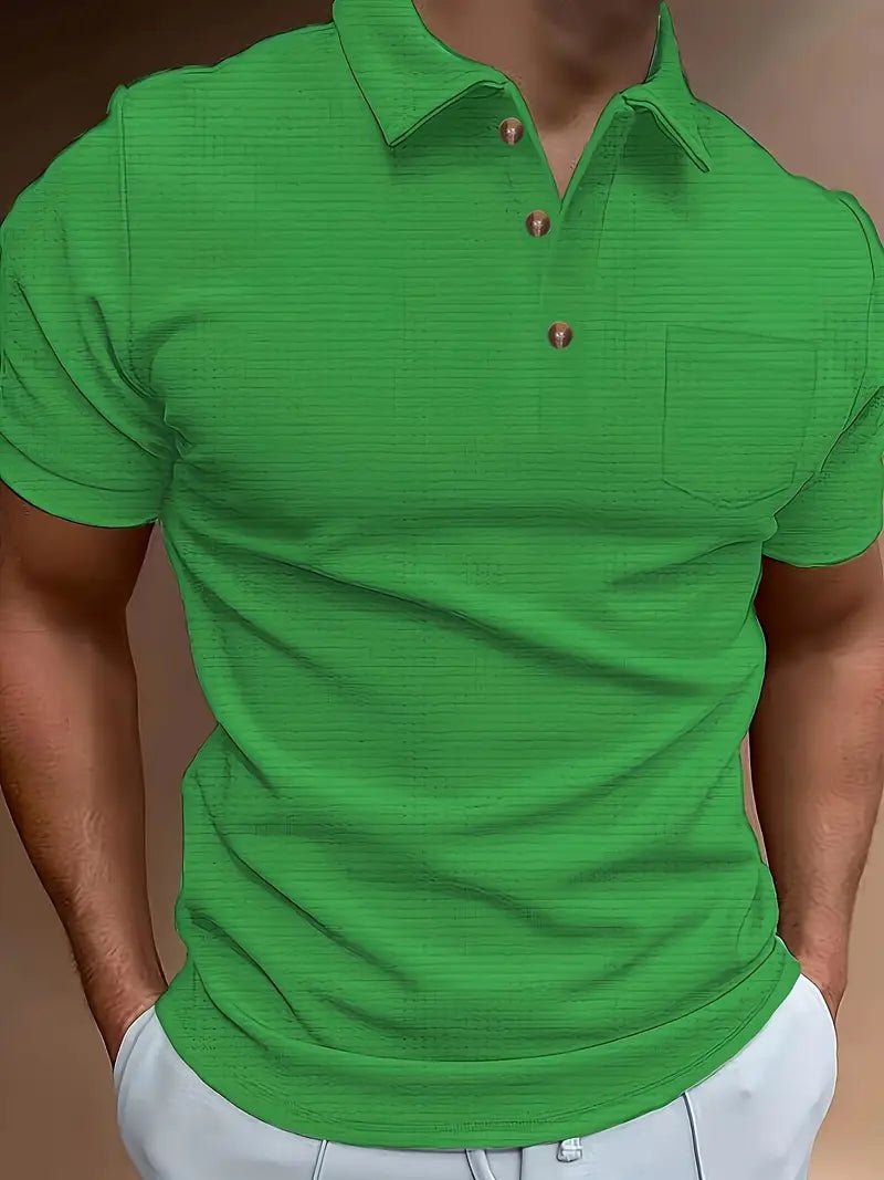 Herren Golfshirt – Lässig Und Atmungsaktiv