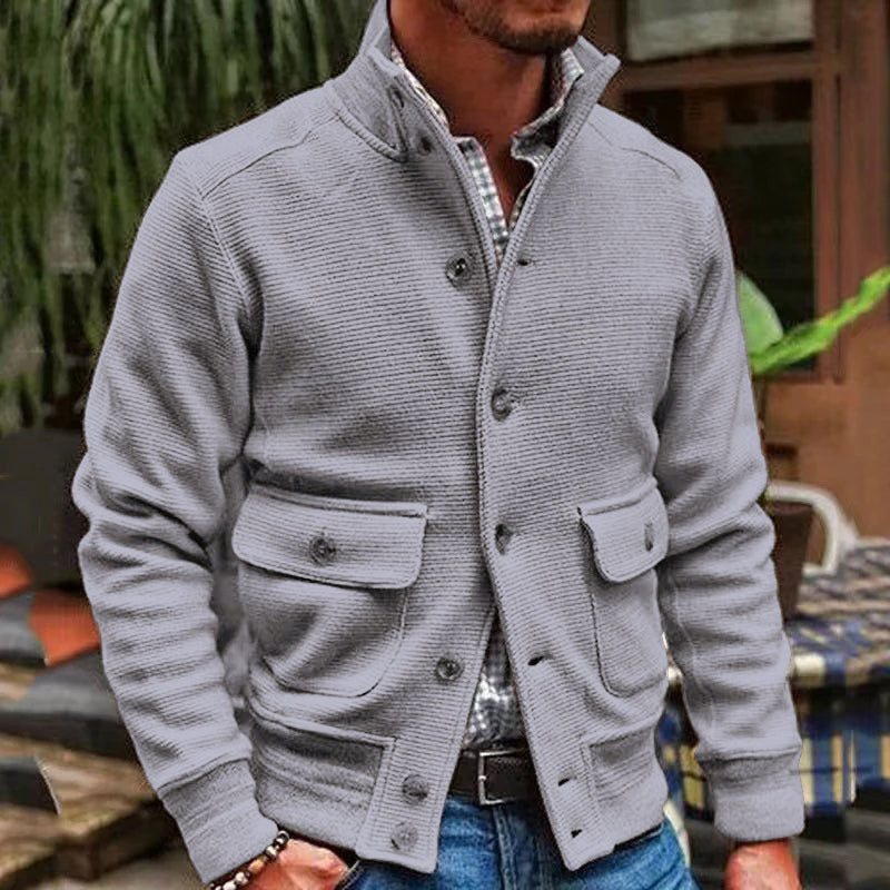 Koviel | Cargo-Strickjacke