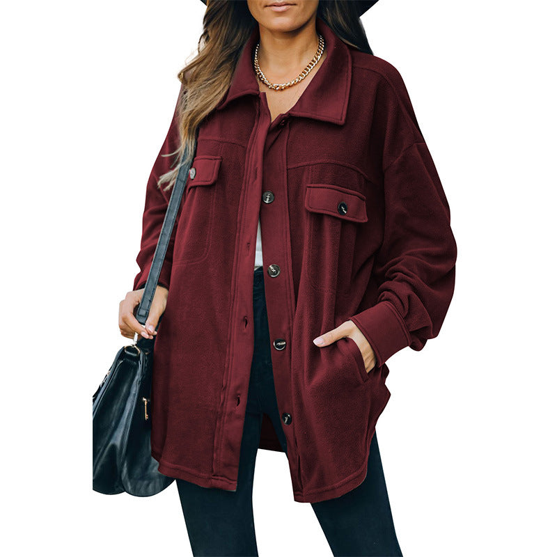 Yulisa | Fleece-Knopf-Jacke