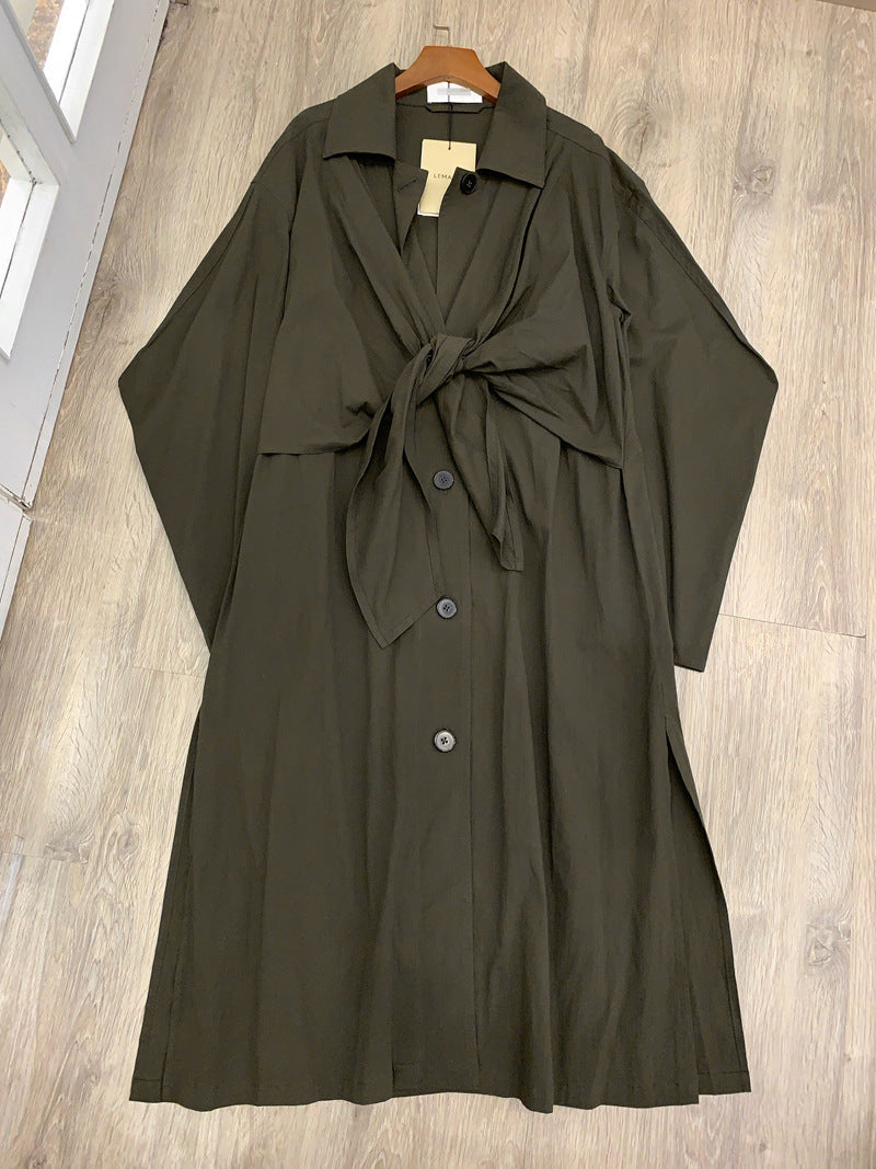 Kad | Trenchcoat mit Kragenaufschlag