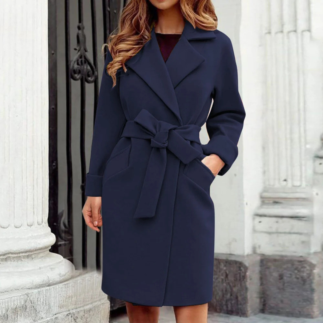 Muriel - Winter-Trenchcoat - Klassisches Revers