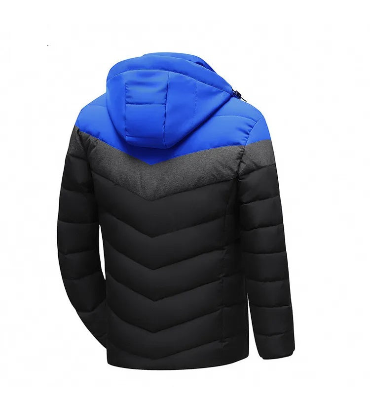 Kuschelige Winterjacke mit Kapuzenpulli