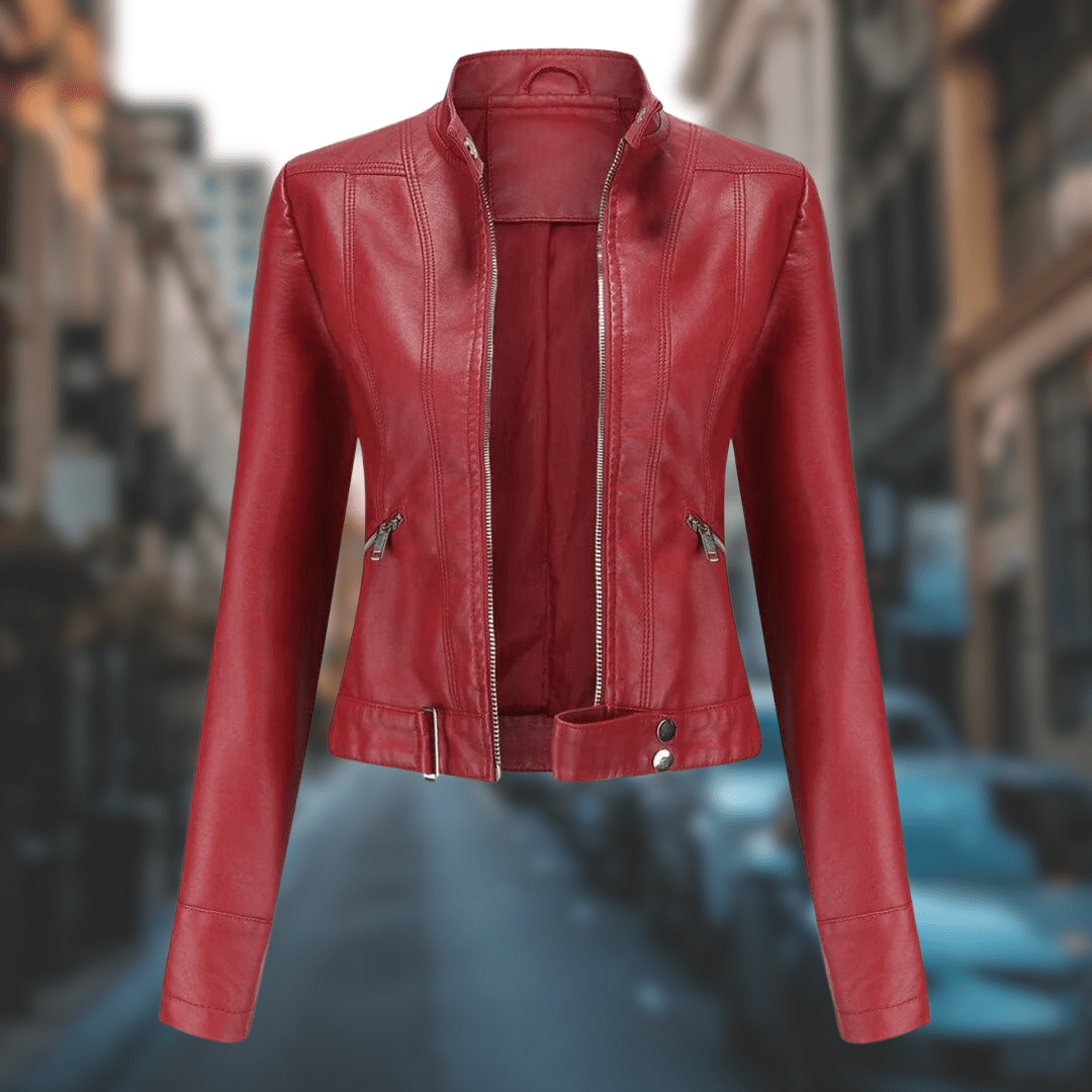 Yrelia | Stylische Lederjacke