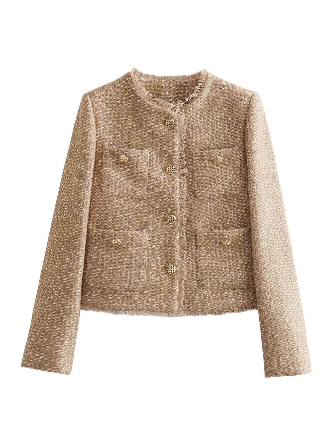 Tweed Jacke