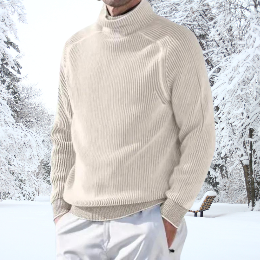 Omar - Elite Elegance-Rollkragenpullover