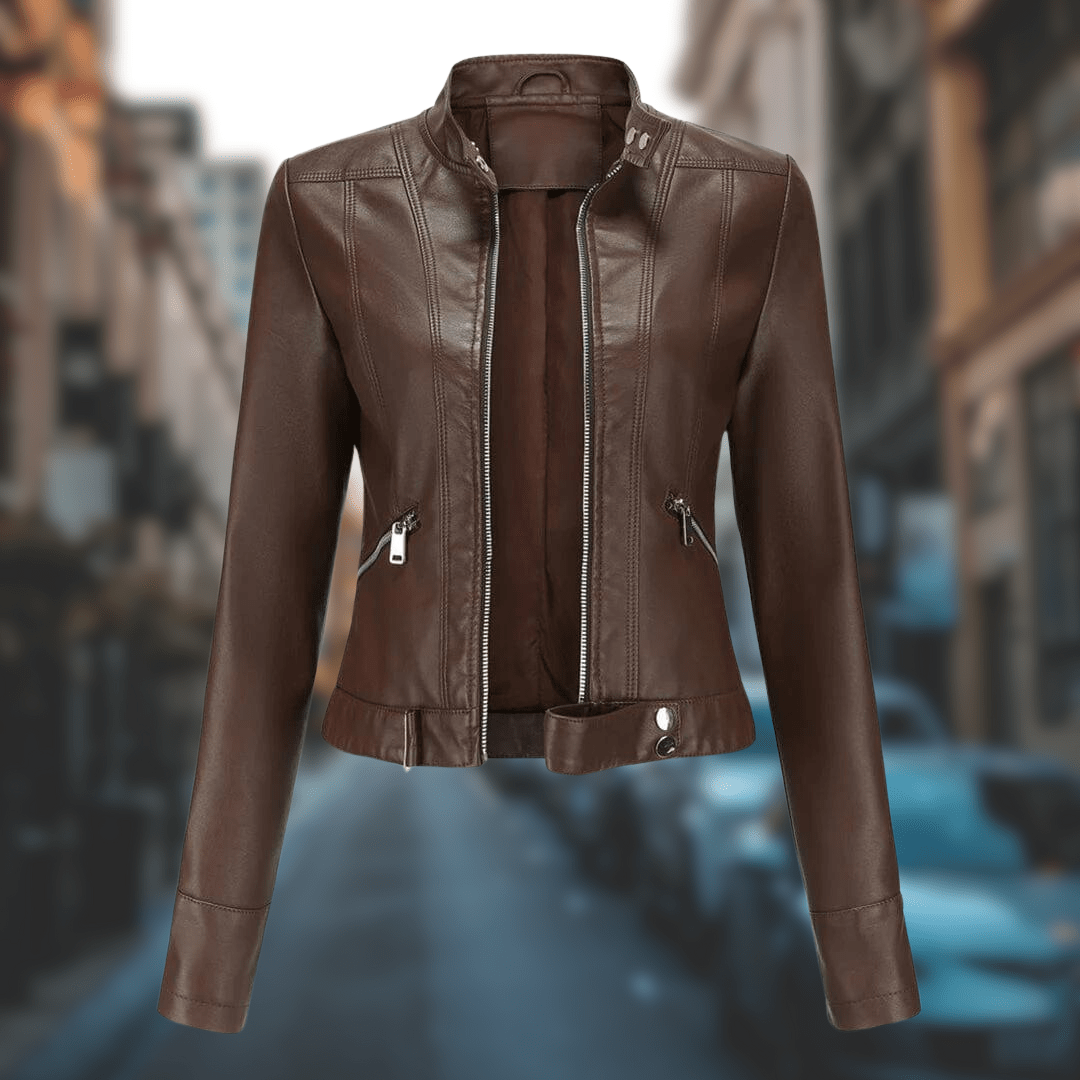 Yrelia | Stylische Lederjacke