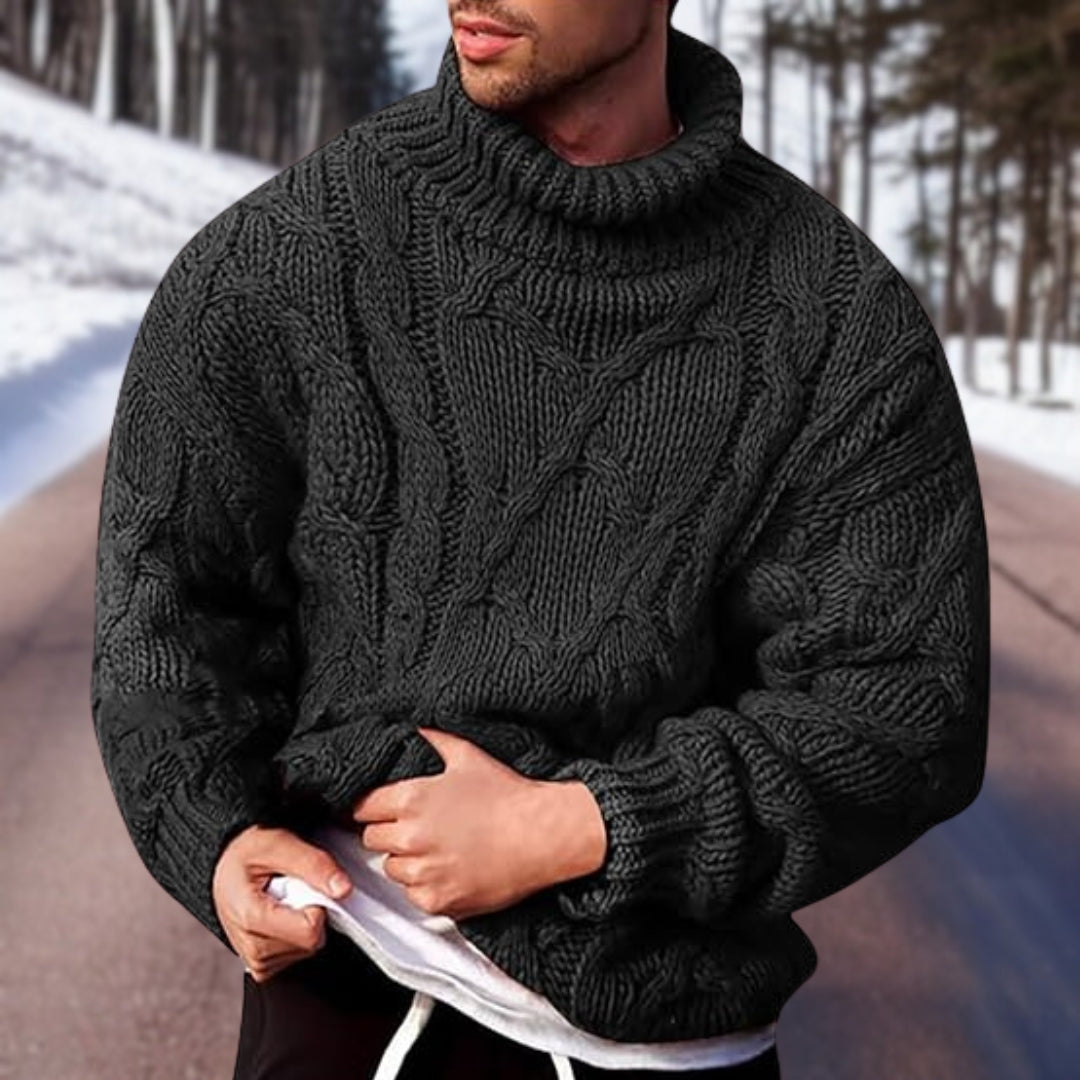 Axel™ | Warmer Pullover aus hochwertiger Wolle