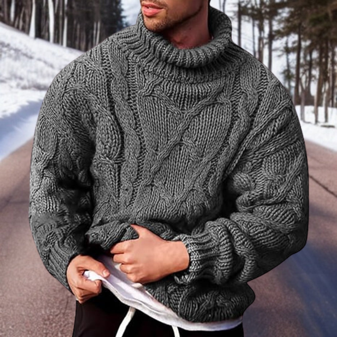 Axel™ | Warmer Pullover aus hochwertiger Wolle