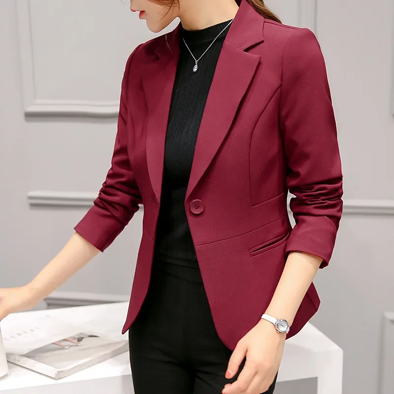 Stilvoller Damen-Blazer mit Knöchel-Knopf-Verschluss