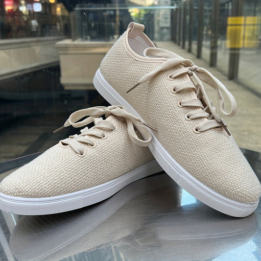 Beige Ultraleichte Freizeitschuhe