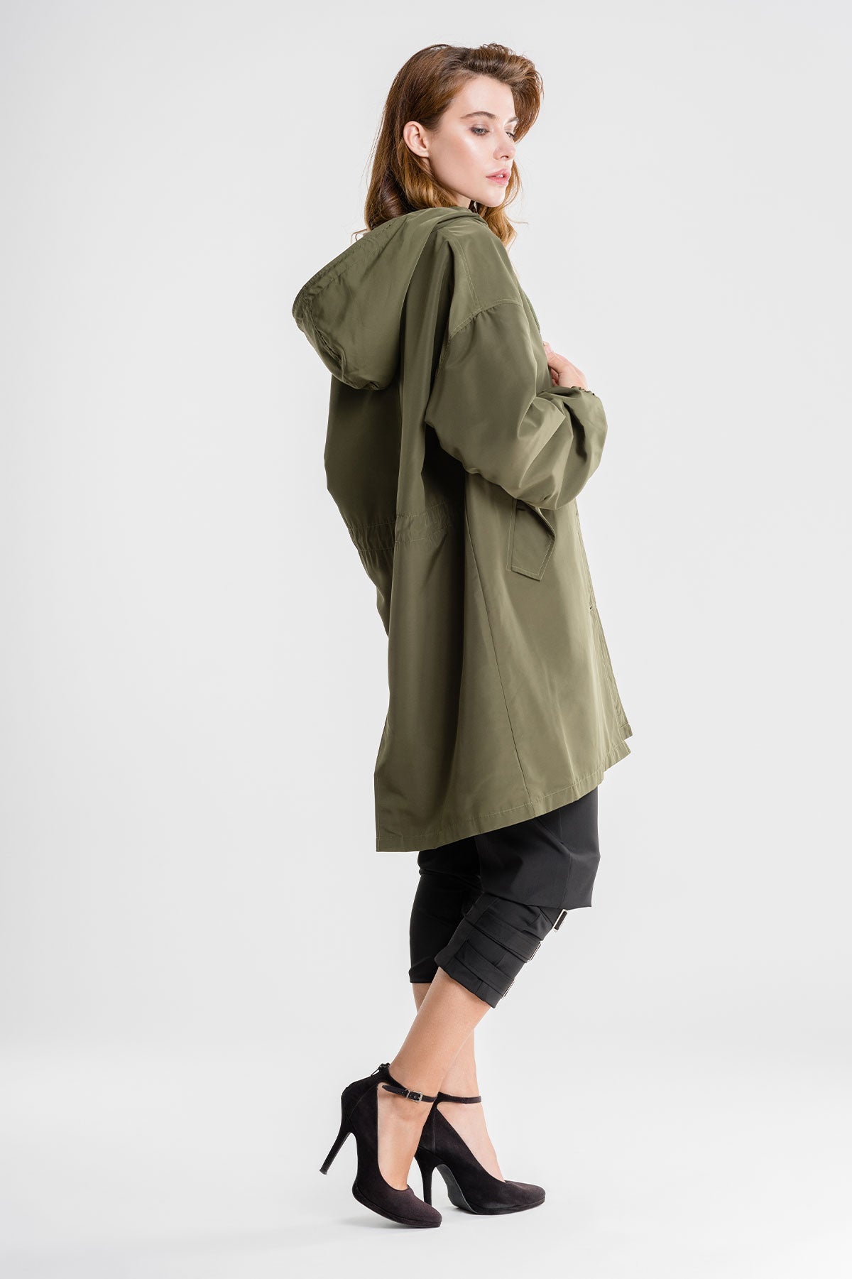 Emmelun | Damen Regen Jacke | Lang