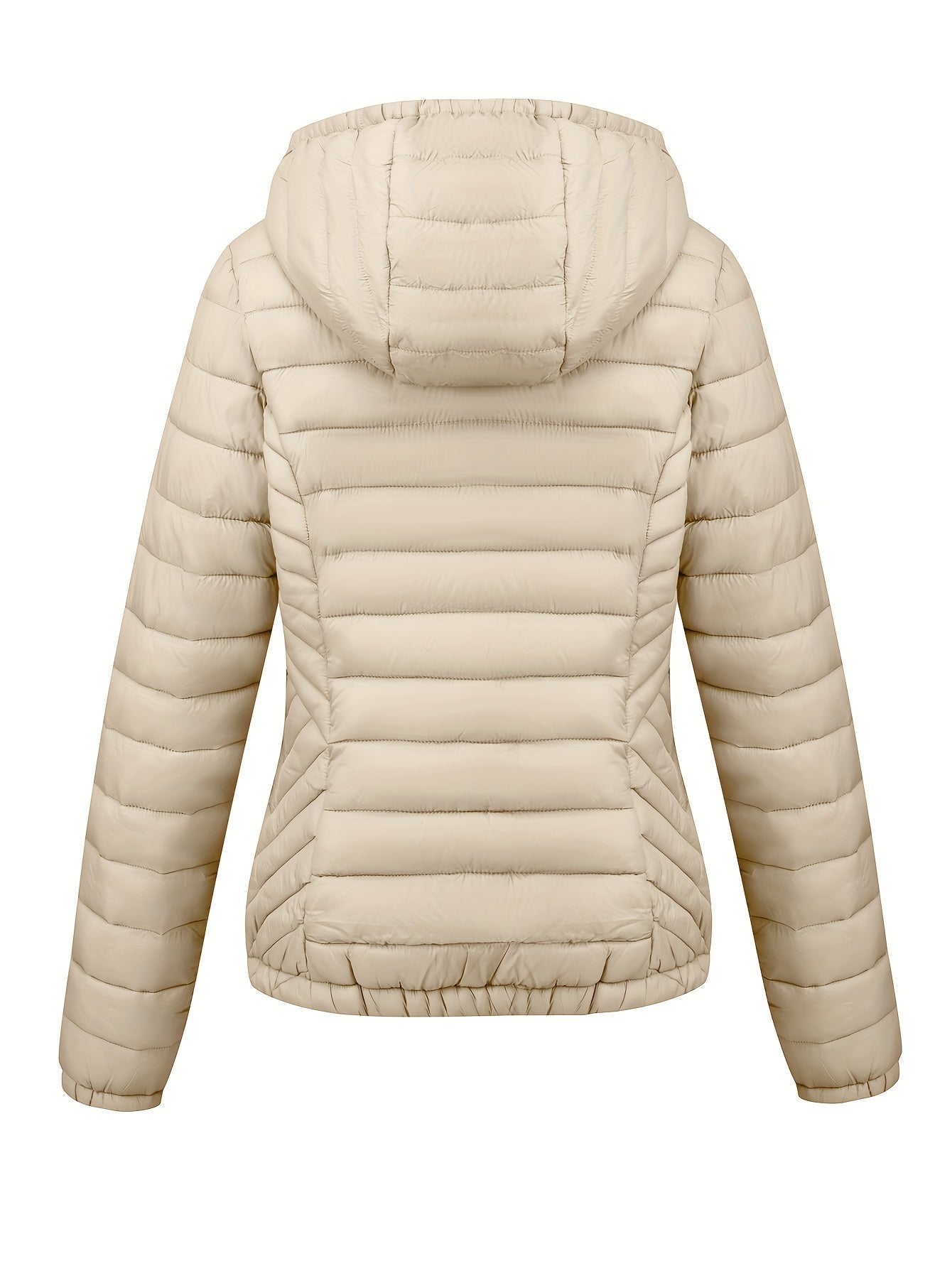 Wikran | Damen Zip-Up Hoodie Puffy Coat