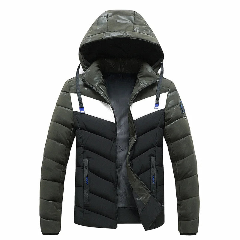 Logan - wasserdichte winterjacke mit kapuze