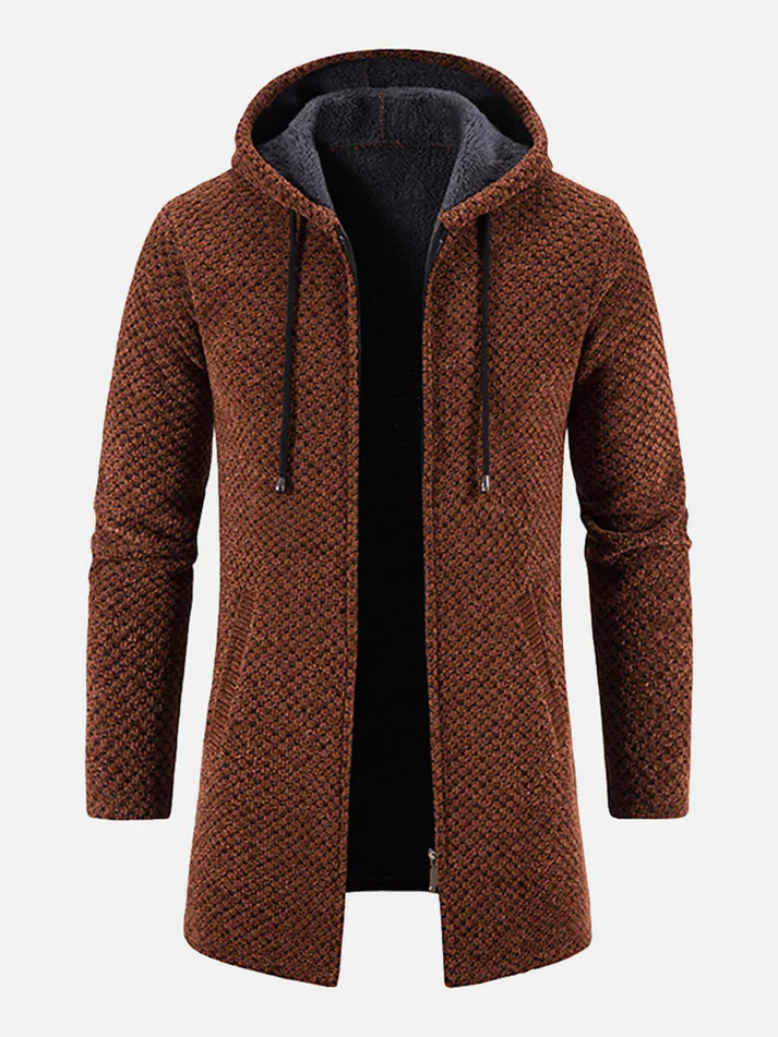 Jack | Lange Jacke mit Fleece gefüttert