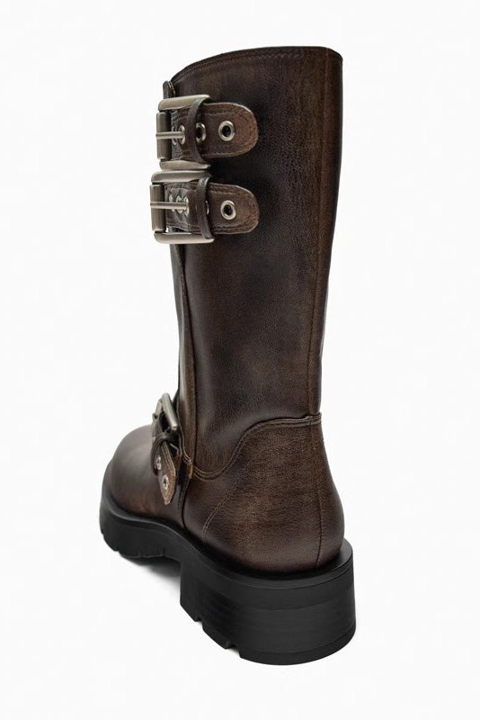 Western-Stiefeletten im Vintage-Stil