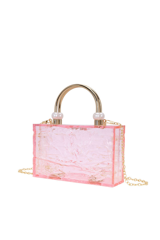 Acryl Transparente Box Handtasche