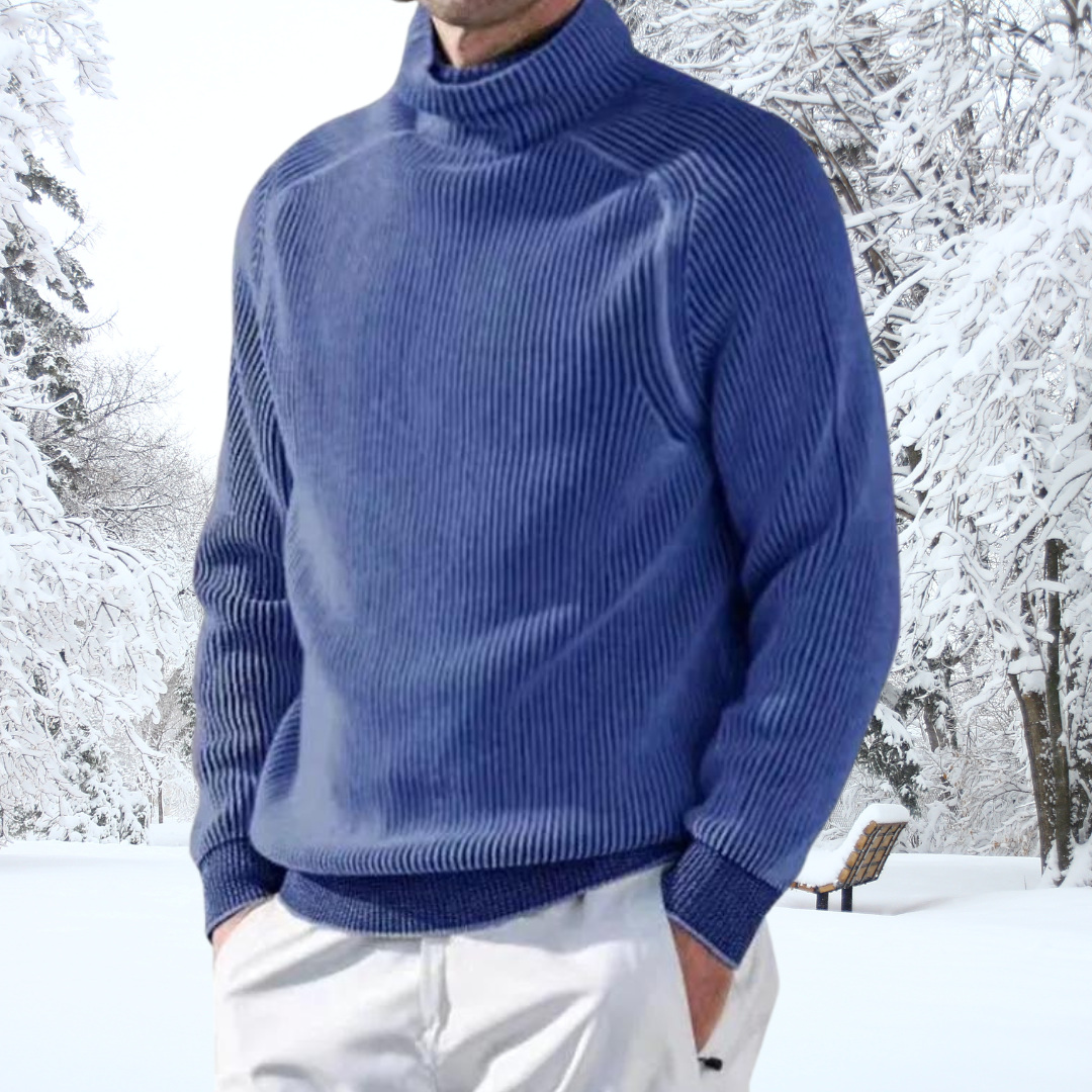 Omar - Elite Elegance-Rollkragenpullover