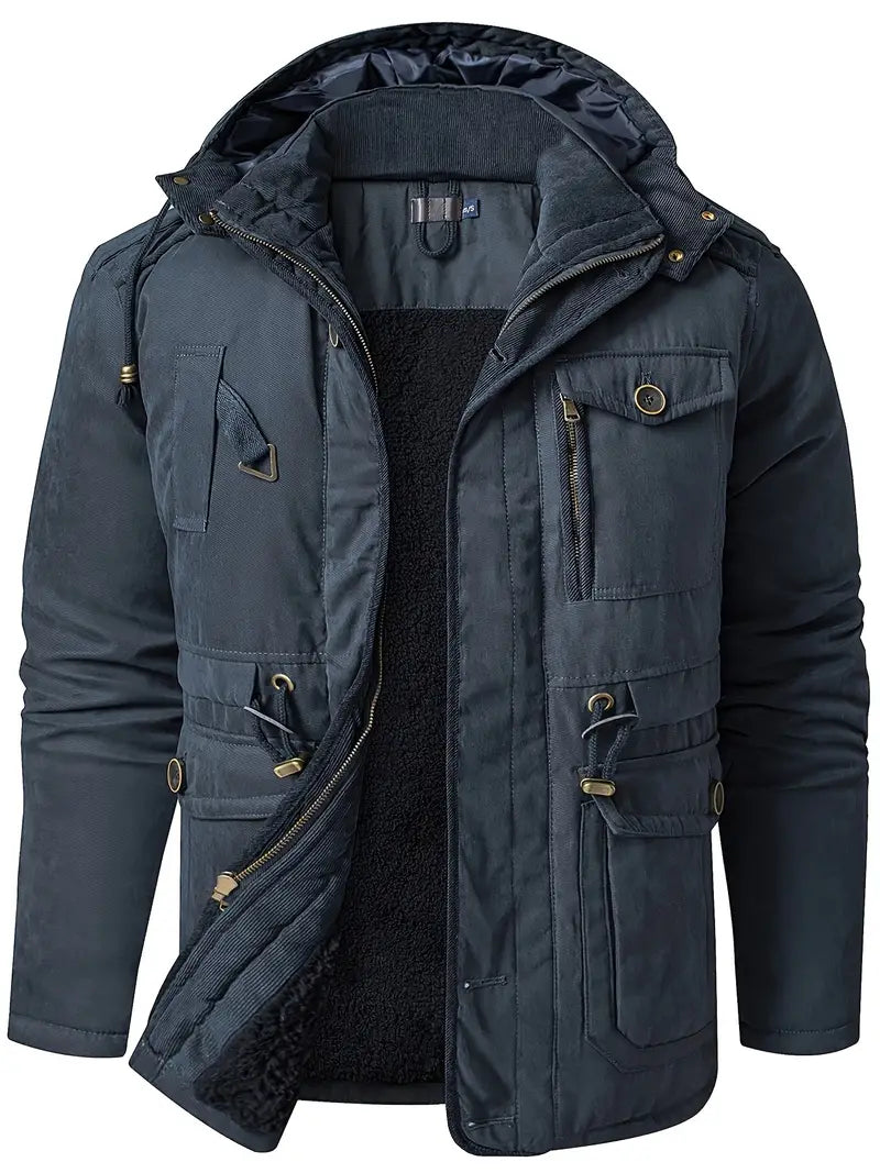 Kevin – dicke winterjacke mit kapuze