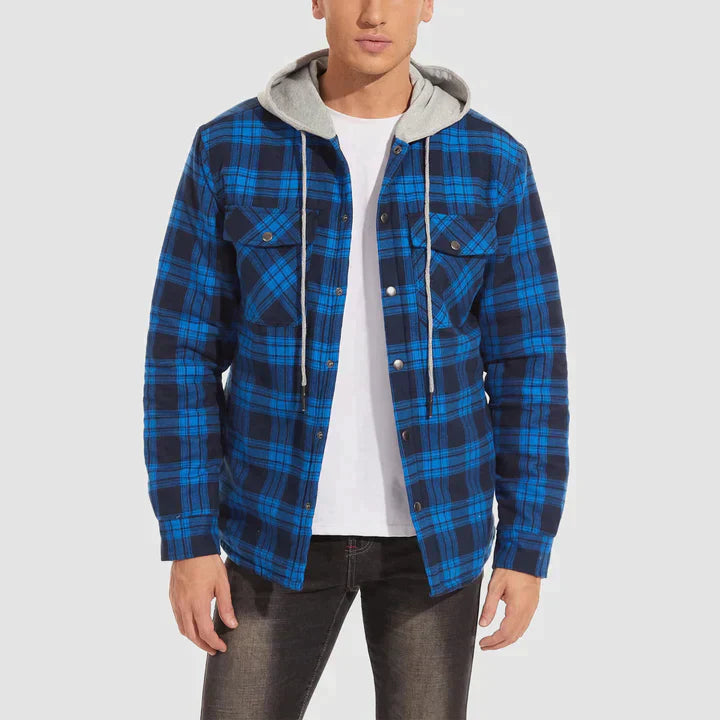 Harrison – flanell-winterjacke für herren