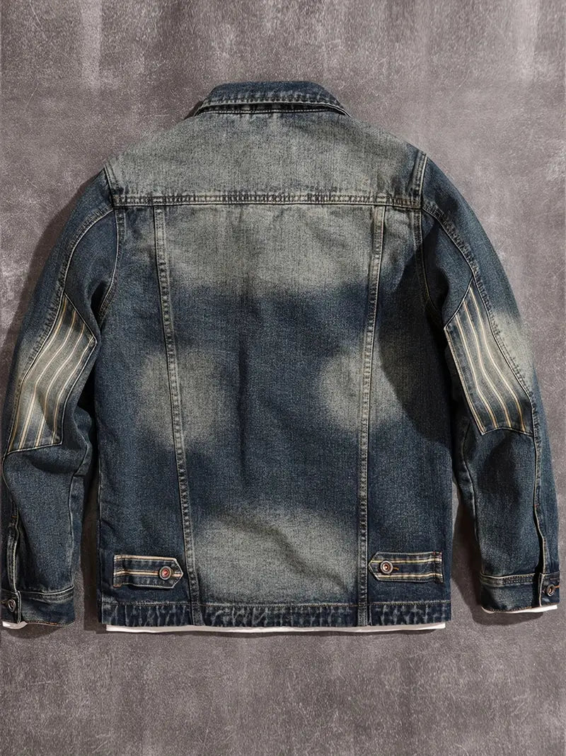 William – lässige vintage-jacke für herren