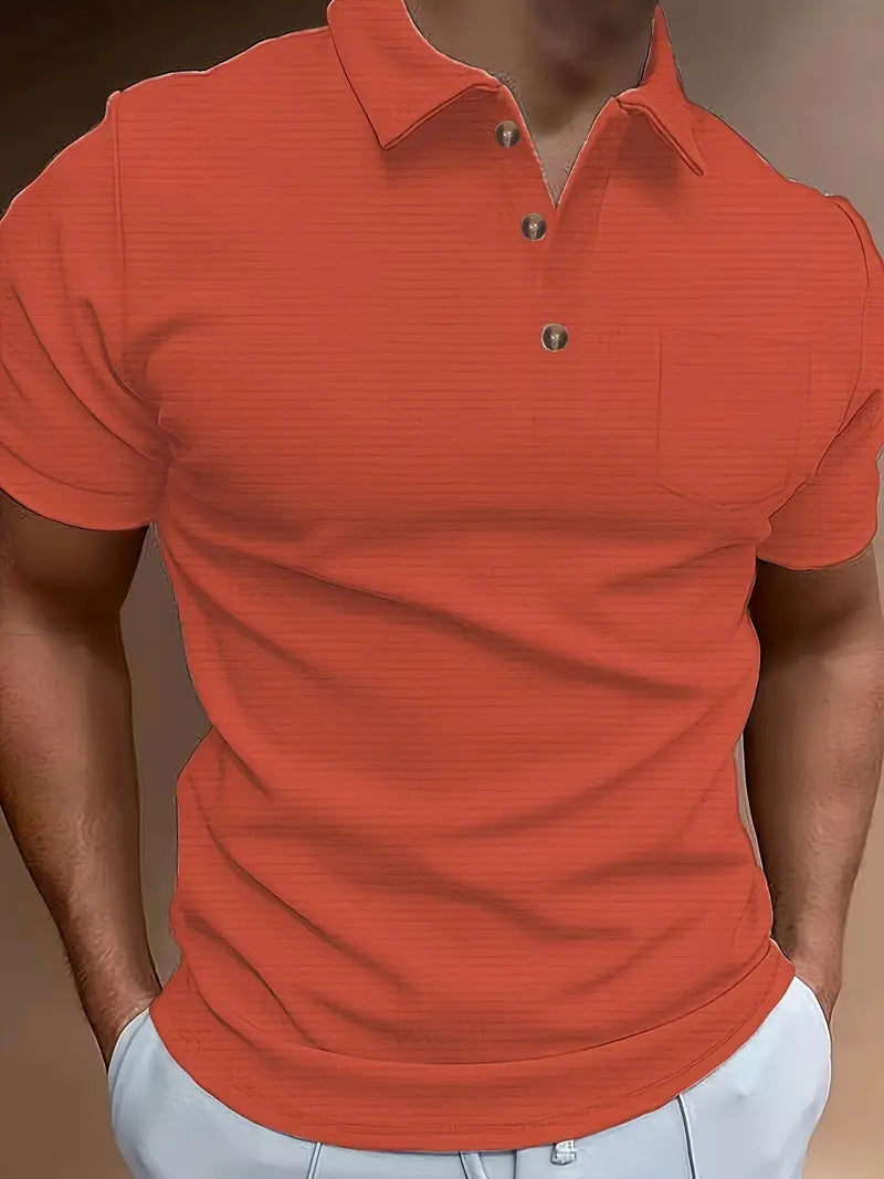 Herren Golfshirt – Lässig Und Atmungsaktiv