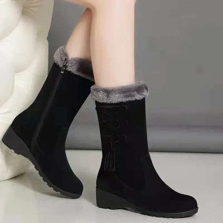 Moderne damenstiefel: stylische schuhe für herbst & winter 2024