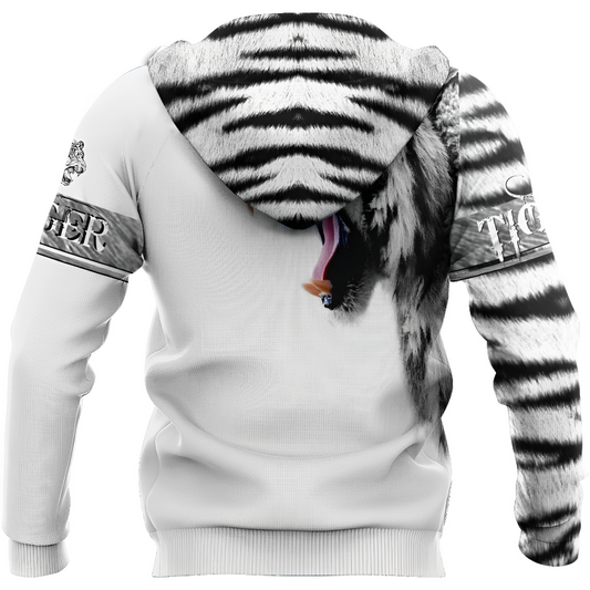 Claws Tiger-Kapuzenpullover für Männer