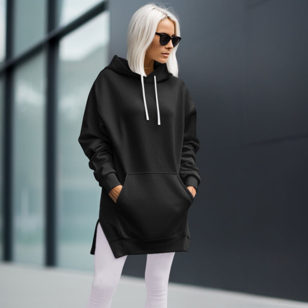 Vania | Übergroßes Hoodie-Kleid: Bequem und Stylisch