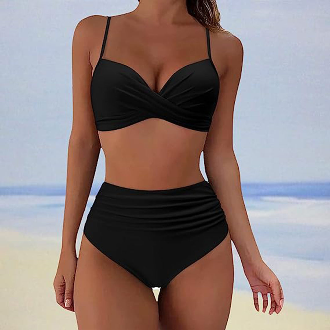 Bella Bikini mit hoher Taille – Afra