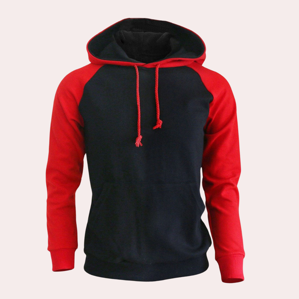 Color-Block Hoodie für Männer