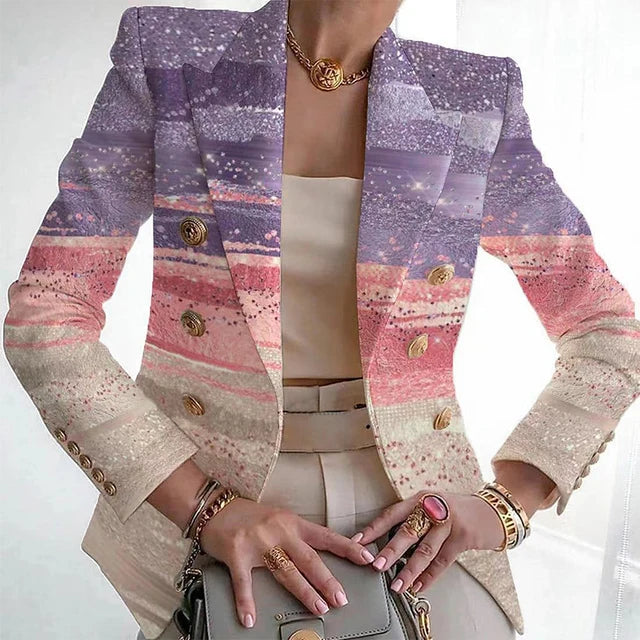 Schicker Print-Blazer