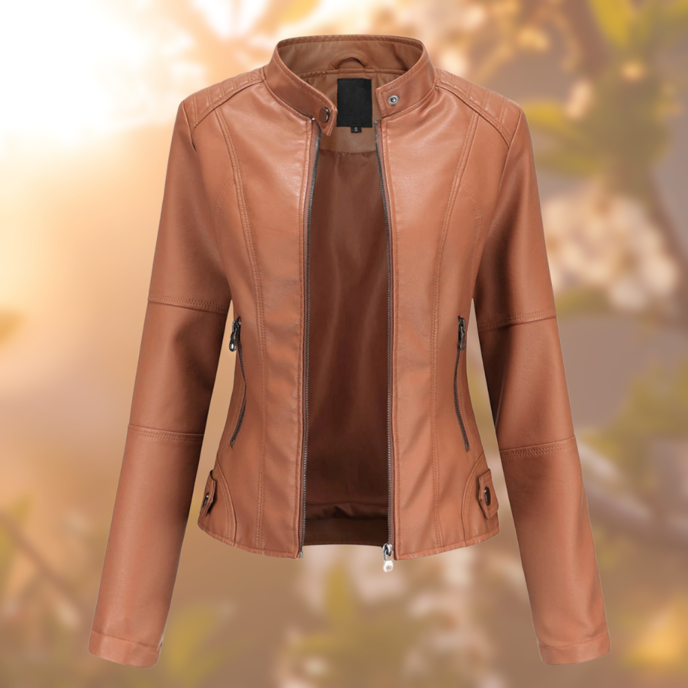 Viviana | Elegante Lederjacke