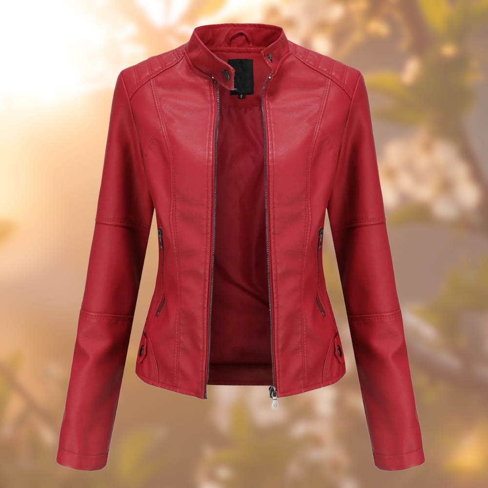 Viviana | Elegante Lederjacke