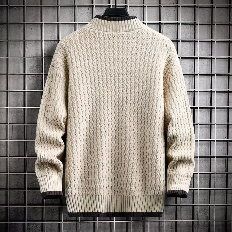 DWANE - Unifarbener Pullover aus Wolle