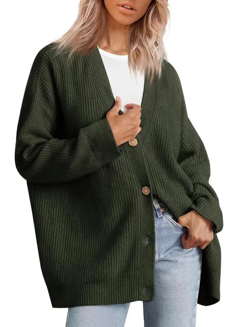 Senax | Strickjacke aus Kaschmir mit V-Ausschnitt