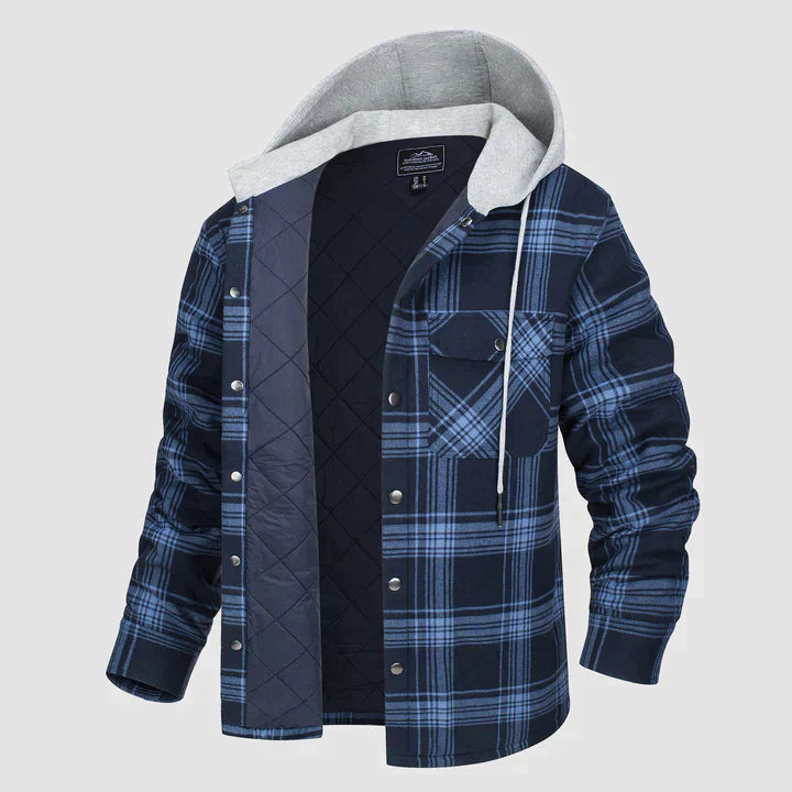 Harrison – flanell-winterjacke für herren