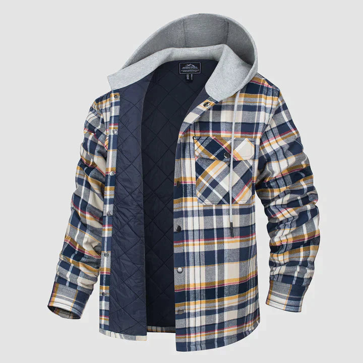 Harrison – flanell-winterjacke für herren