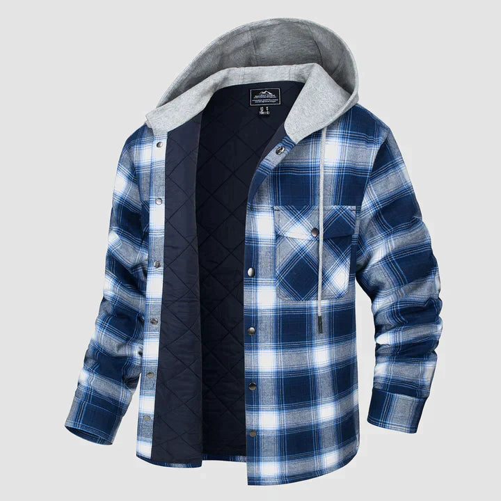 Harrison – flanell-winterjacke für herren