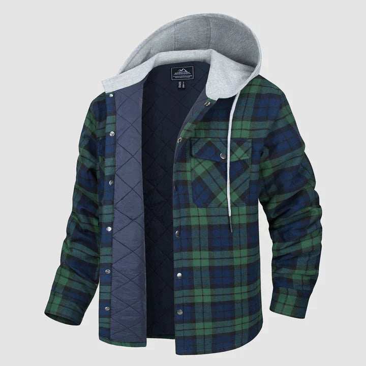 Harrison – flanell-winterjacke für herren