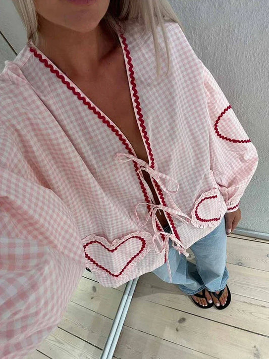 Stuttgart | Schicke Sweetheart-Bluse