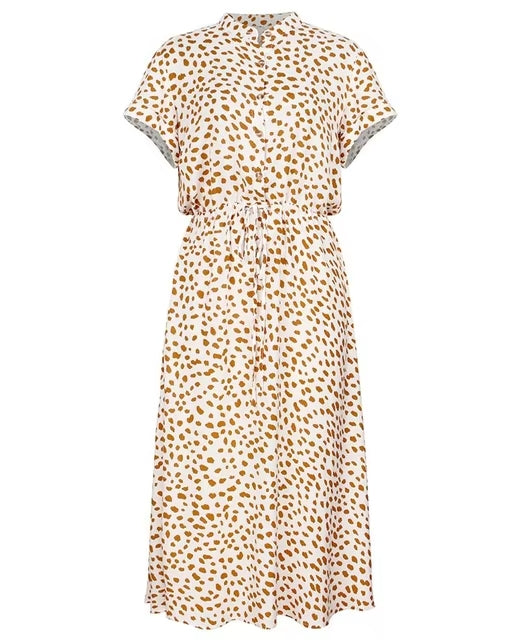 Rahel - Vintage Midi-Kleid - Polka-Dot