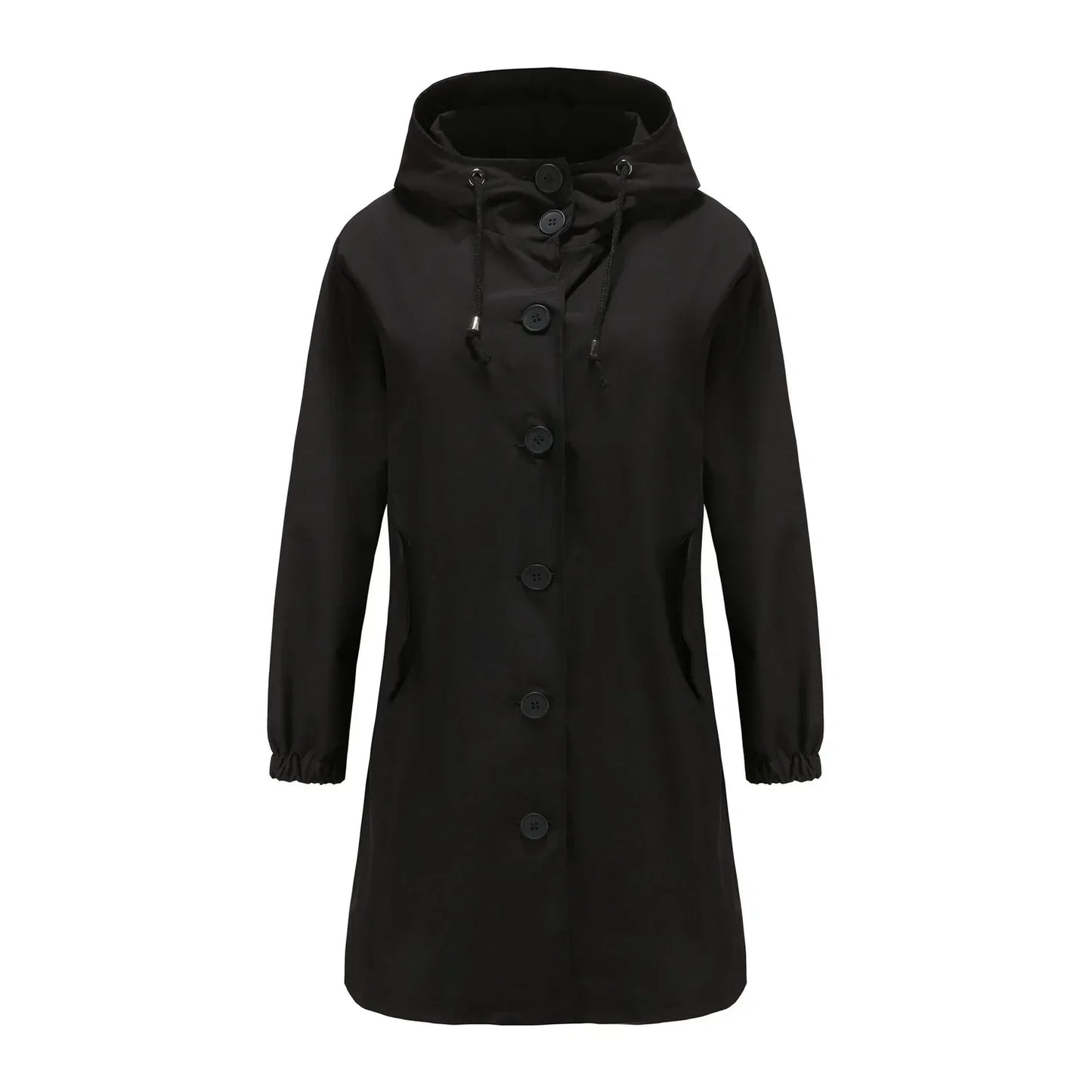 Kyler | Damen-Windbreaker-Trenchcoat mit einreihigem Design