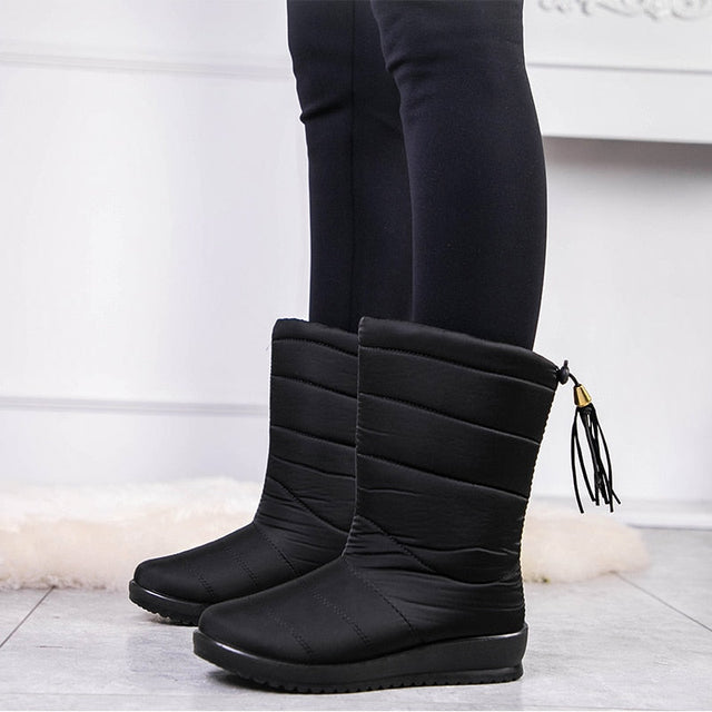 ALISON | warme leichte winterstiefel für damen