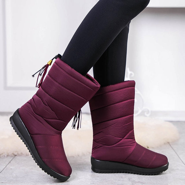 ALISON | warme leichte winterstiefel für damen