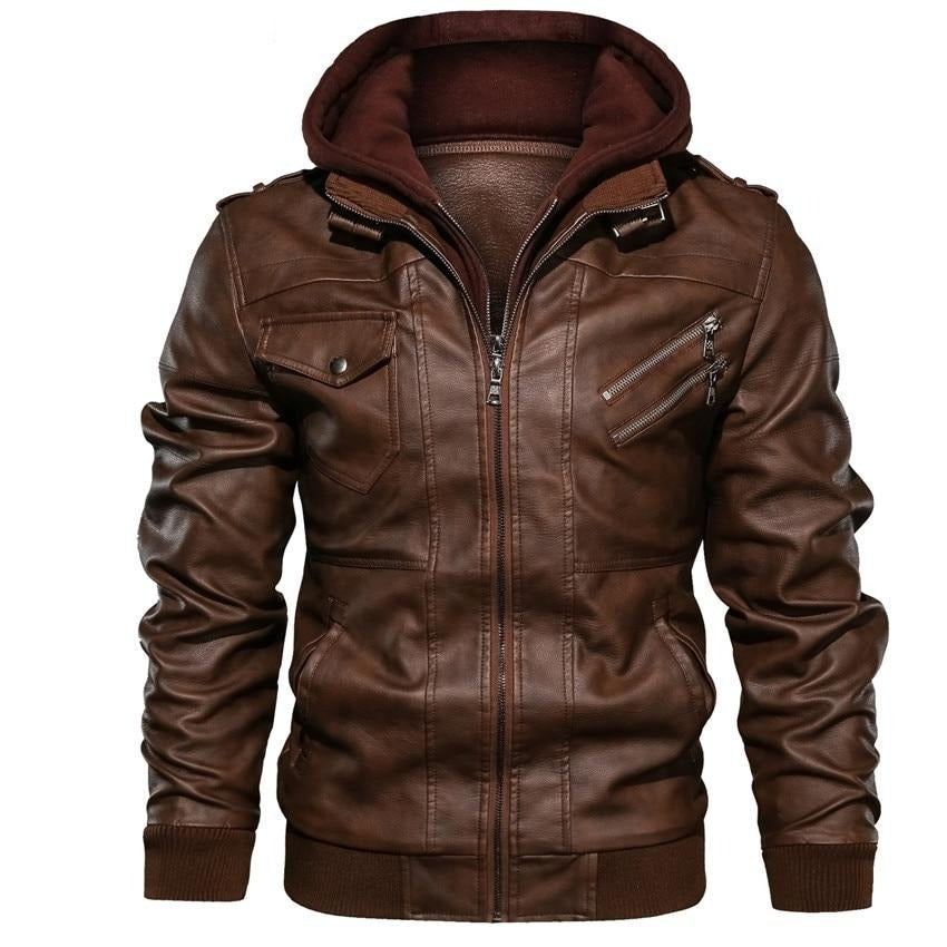 Nolan - Herren Vintage Lederjacke